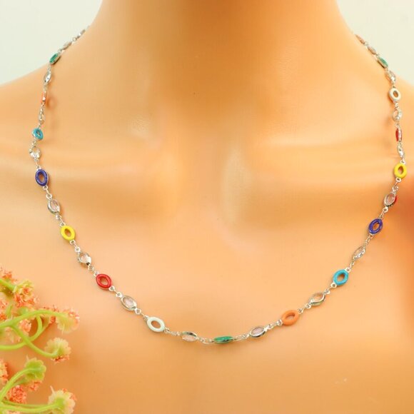 "New Beautiful Design Necklace Chain for Women/Girls, Gift, N596 - Picture 1 of 10